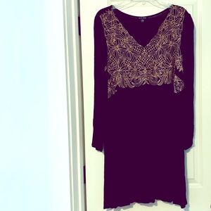 Women’s As U Wish Black Long Sleeve Dress Sz 2X